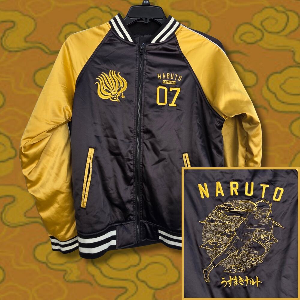 Naruto Shippuden Nine-Tails Bomber Jacket